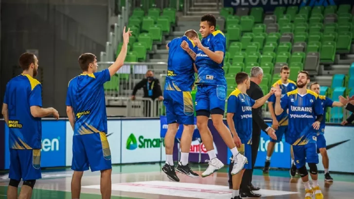 Сборная Украины по баскетболу вышла на Евробаскет-2022