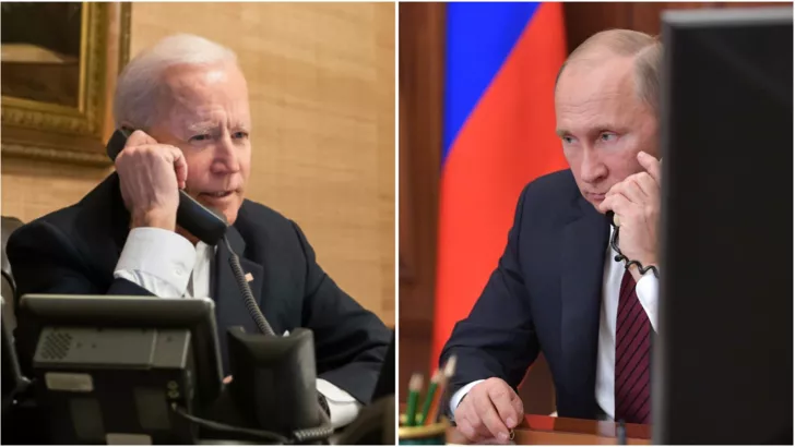 Джо Байден і Володимир Путін незабаром проведуть переговори в одній з європейських країн. Фото: колаж "Сьогодні"