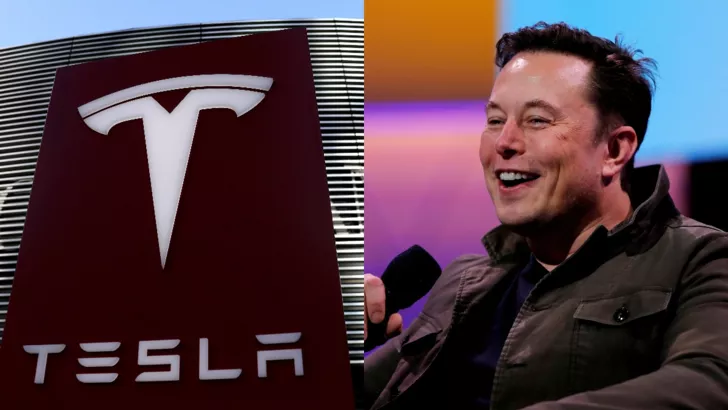 Лідером глобального ринку за підсумками першого півріччя стала Tesla (на фото: глава компанії Ілон Маск) - 15% частки ринку. Колаж: "Сьогодні"