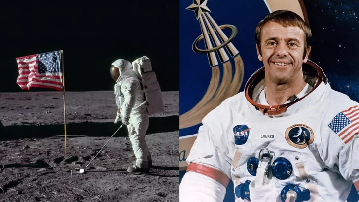 Алан Шепард став першою людиною, хто зіграв у гольф на Місяці
