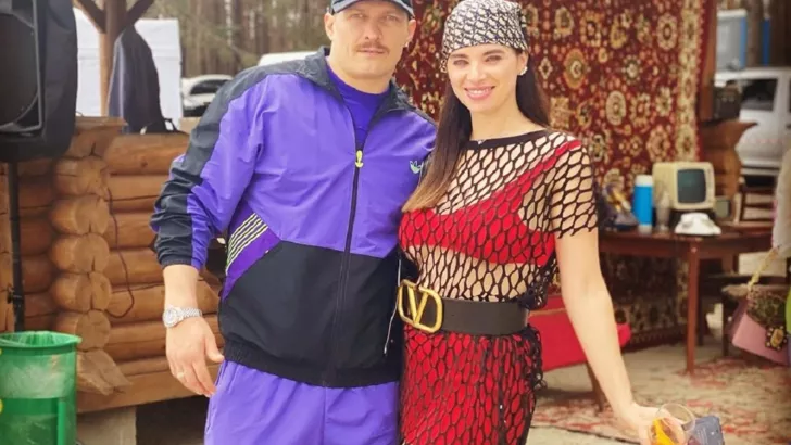 Олександр Усик і його дружина Катерина