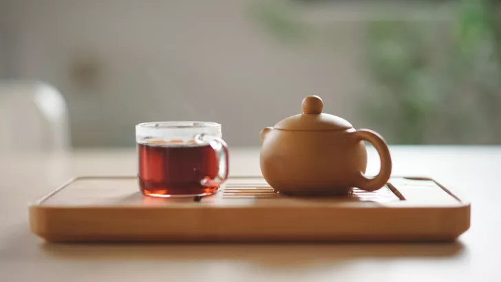 Берите 1 чайную ложку чая на стакан воды