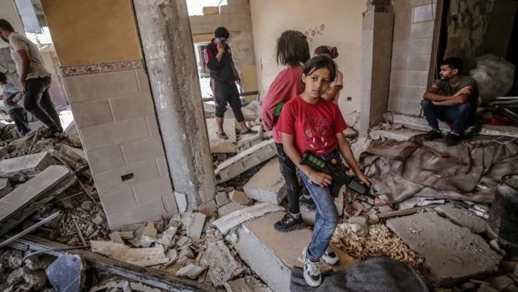 Многие палестинцы нашли свои дома в руинах после прекращения огня. Фото: EPA