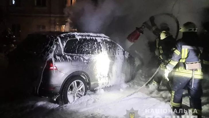 Автомобіль Антонова підпалили у лютому