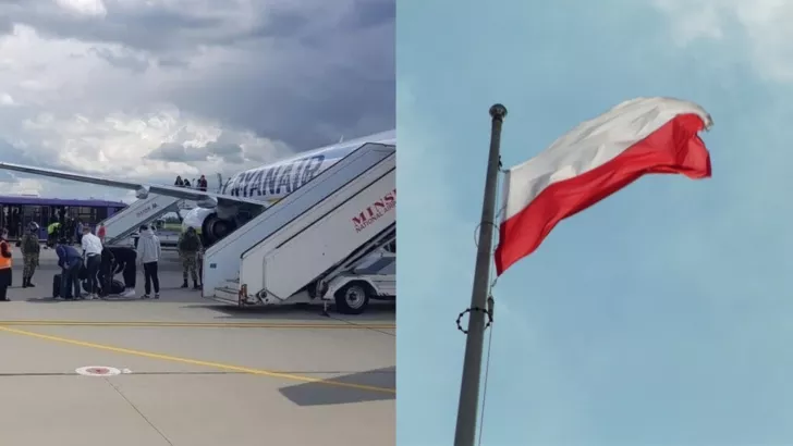 Польща має намір з'ясувати подробиці вимушеної посадки літака