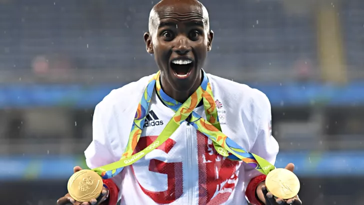 Мо Фара с двумя медалями Рио-2016