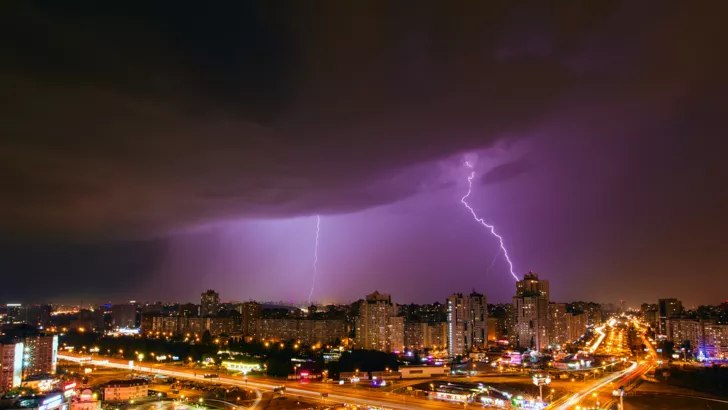 Киев сегодня ждет непогода