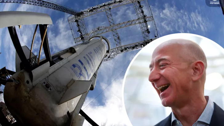 Джефф Безос ушел с поста гендиректора Amazon ради космоса. Коллаж: "Сегодня".