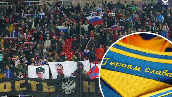 В России против лозунга "Героям слава!", а сами прославляют боевиков