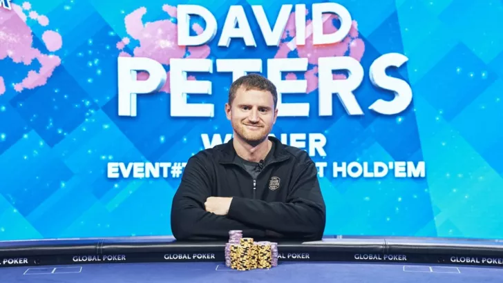 Девід Пітерс - чемпіон сьомої події US Poker Open 2021