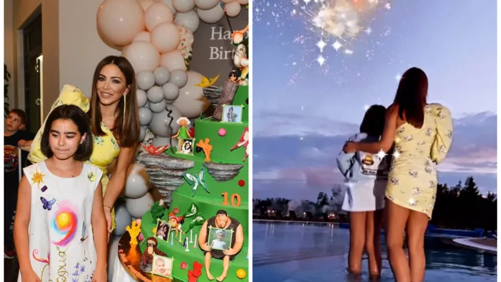 Ани Лорак празднует 10-й день рождения своей дочери Софии