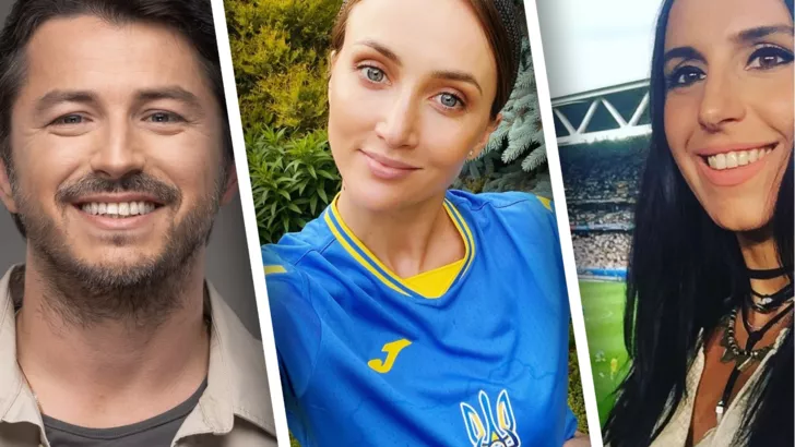 Як українські зірки вболівають за українську збірну на Євро-2020