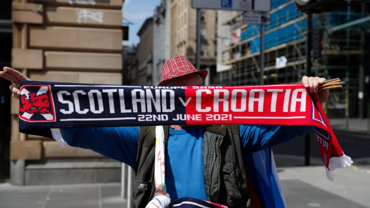 Матч Хорватия - Шотландия покажут на ТВ и в интернете