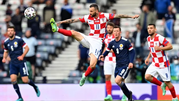 Збірна Хорватії проти Шотландії на Євро-2020
