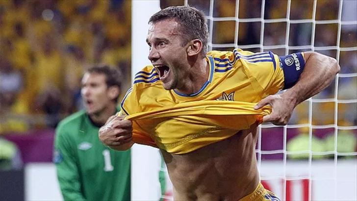 Шева дважды забил шведам на Евро-2012. Фото: dpa