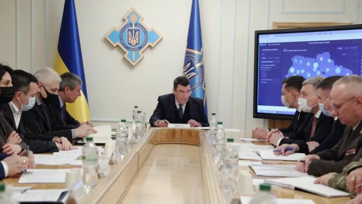 Олексій Данілов на засіданні РНБО