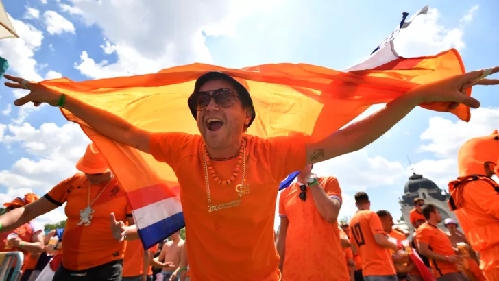 Фанаты Нидерландов