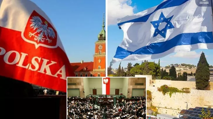 Польша и Израиль конфликтуют из-за законопроекта, принятого польским Сенатом / коллаж "Сегодня"
