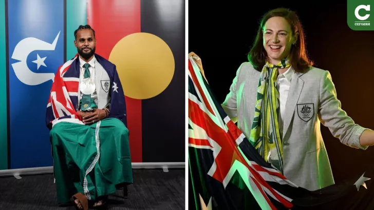 Патрик и Кейт понесут флаг Австралии