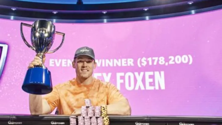 Алекс Фоксен - победитель первого турнира PokerGo Cup