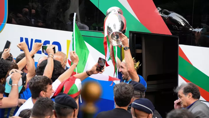 Сборная Италии - чемпион Европы
