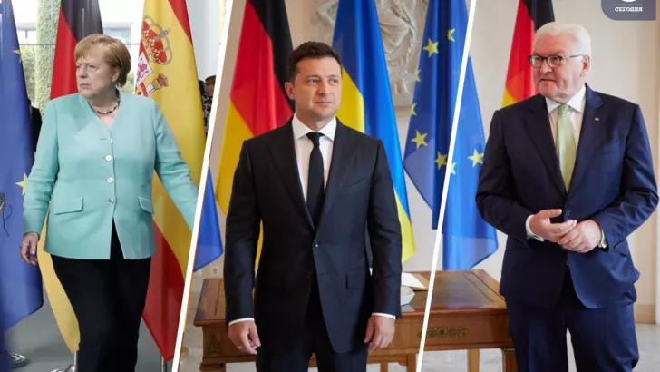 Президент Украины провел важные встречи в Берлине. Фото: коллаж "Сегодня"