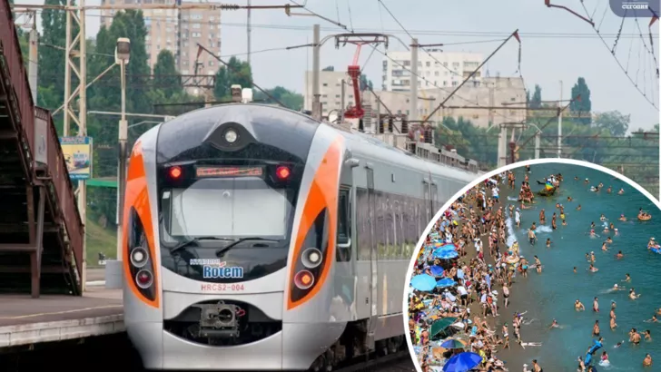 В Геническ будет курсировать еще один поезд "Интерсити". Коллаж: "Сегодня"