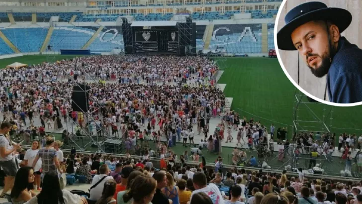 Газон в Одессе подходит для концерта, но не для футбола