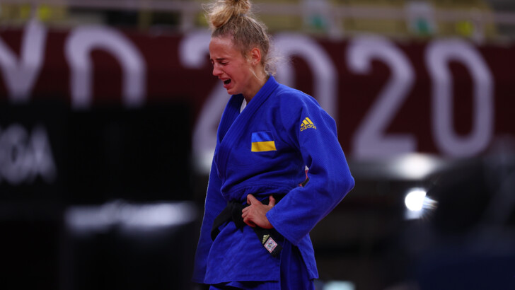 Медальная схватка Дарьи Белодед | Фото: Reuters