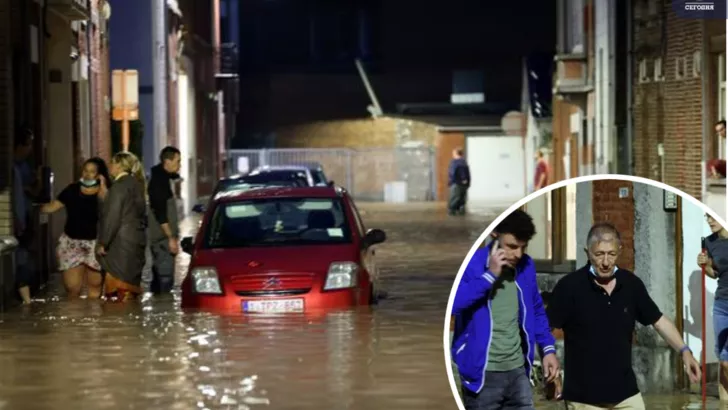Бельгийцы снова страдают от стихии. Фото: коллаж "Сегодня"