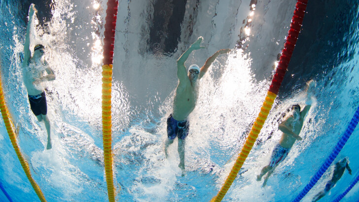 Финальный заплыв на 800 метров вольным стилем. Олимпиада-2020 в Токио | Фото: Reuters