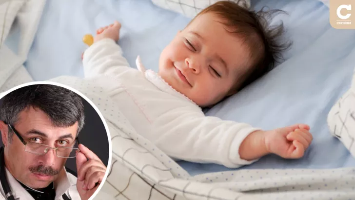 Младенец, по мнению доктора Комаровского, должен спать в отдельной	 кроватке