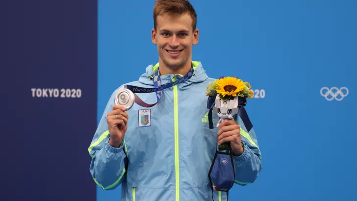 Перше срібло Ігор-2020 для України завоював плавець Михайло Романчук на дистанції 1500 метрів вільним стилем