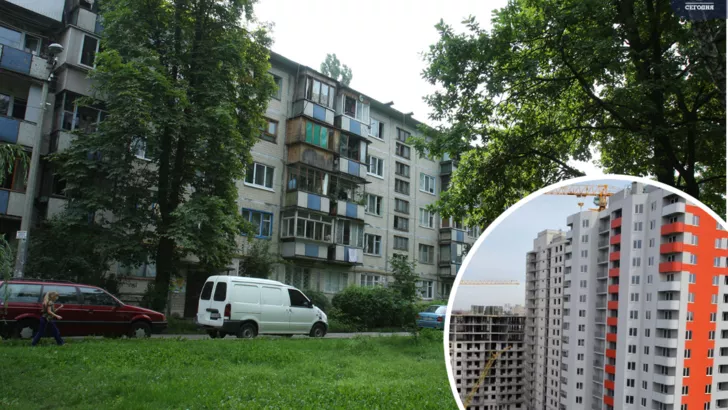 В Україні розселять мешканців старих будинків. Колаж "Сьогодні"