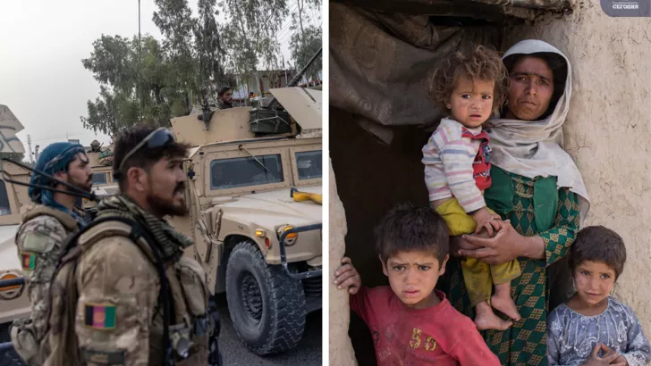 Афганские спецназовцы спасают население. Коллаж: "Сегодня"