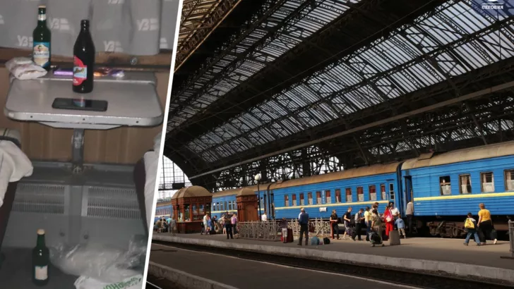 Скандал произошел в поезде Львов - Мариуполь