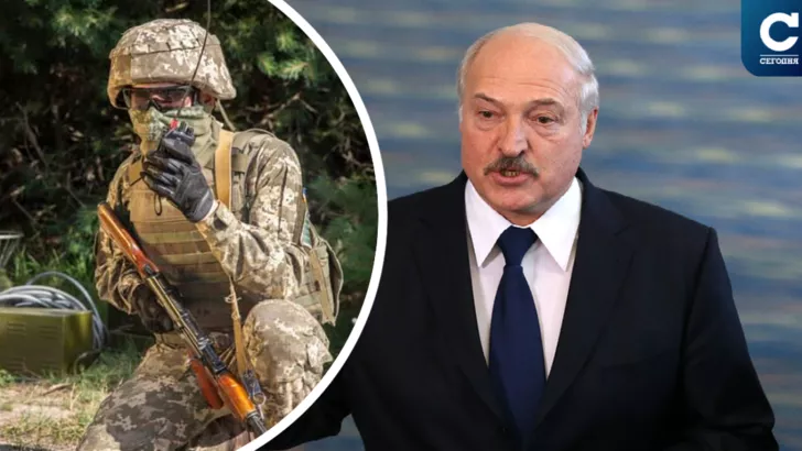 Олександр Лукашенко і загострення на Донбасі. Колаж: "Сьогодні"