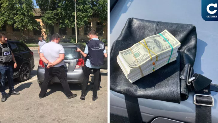 Підозрюваних затримали після передачі всієї суми хабара. Фото: gp.gov.ua