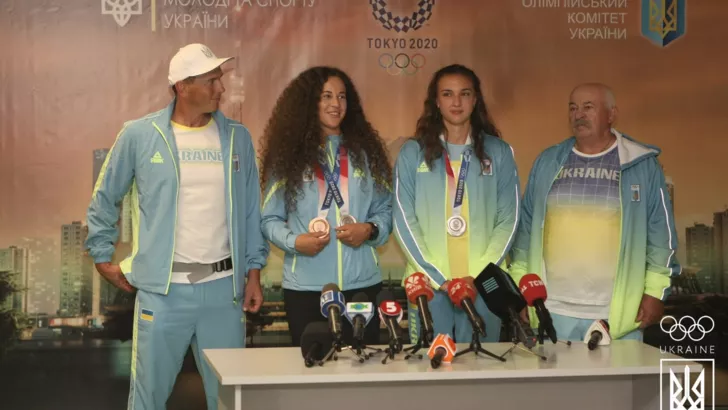 Українські олімпійці повернулися на Батьківщину
