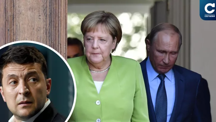 Меркель востаннє зустрінеться з Путіним і Зеленським як канцлерка. Колаж "Сьогодні"