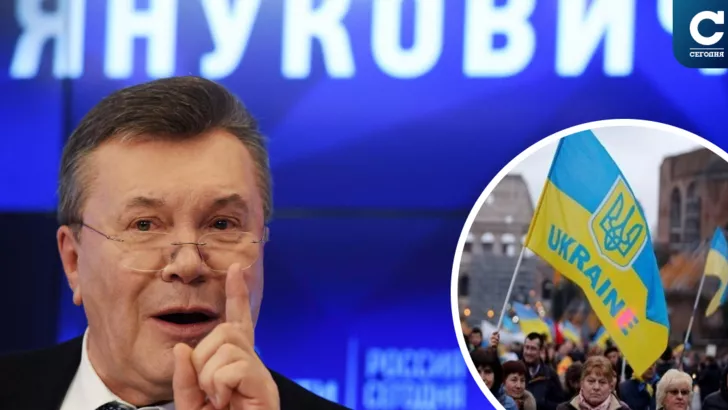 Янукович снова агитирует за Россию