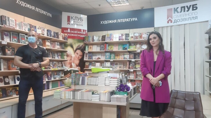 Юлия Мендель на презентации книги. Фото Игорь Серов, "Сегодня" | Фото: Сегодня