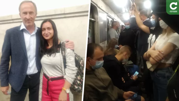 Александр Петраков ездит на метро