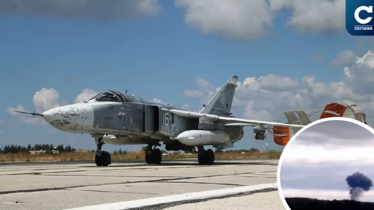 Разбившийся бомбардировщик Су-24 летел на ремонт / Коллаж "Сегодня"