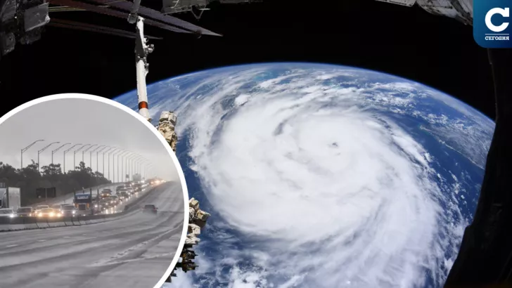 Фото урагана "Ида" из космоса. Фото: NASA