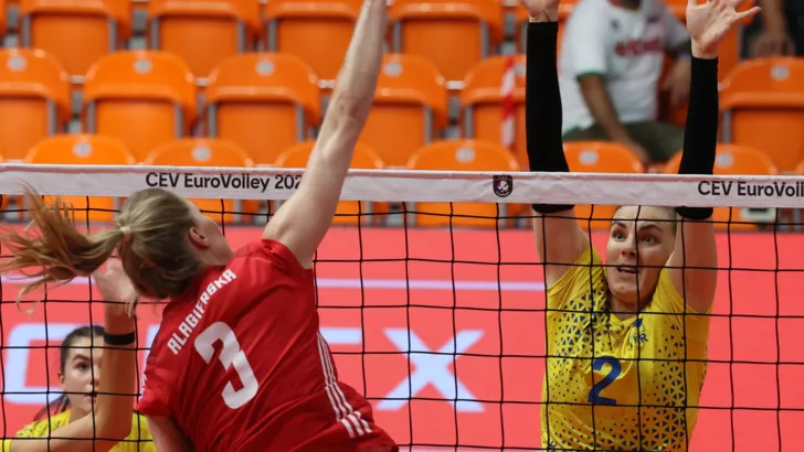 Жіноча збірна України з волейболу програла Польщі в 1/8 Євро-2021