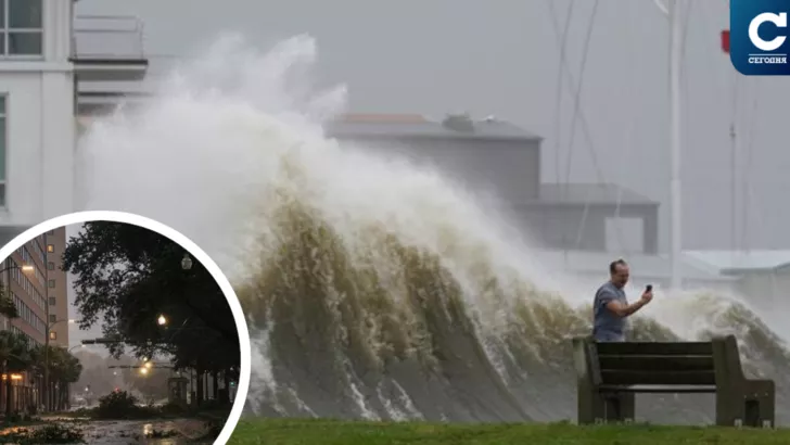 Ураган "Ида" обрушился на штат Луизиана. Фото: коллаж "Сегодня"