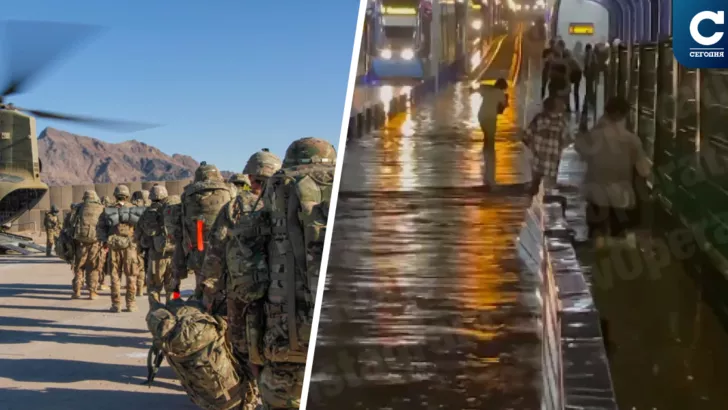 Американцы окончательно ушли из Кабула, а в Киеве затопило скоростной трамвай