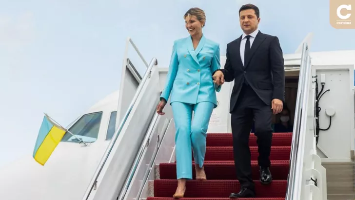 Елена и Владимир Зеленские с официальным визитом прибыли в США