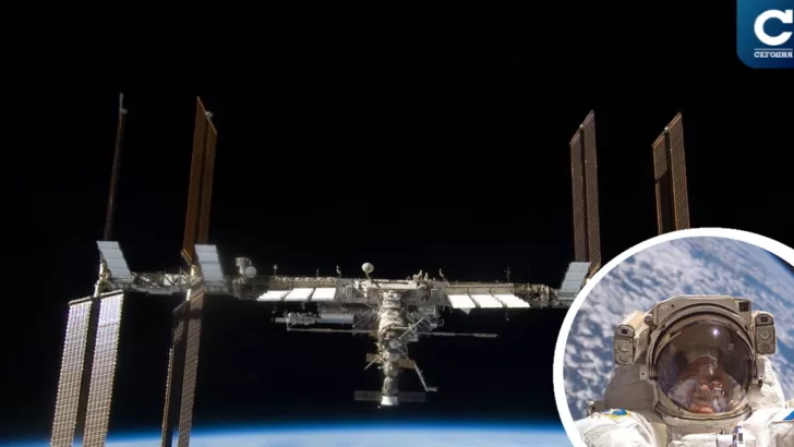 Обнаруженные российскими космонавтами трещины со временем могут расшириться. Коллаж: "Сегодня"